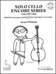 Solo Cello Encore Series #2 Cello Solo cover